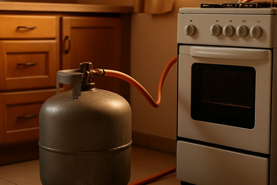 Como trocar o botijão de gás com segurança em casa: passo a passo para moradores de Taubaté